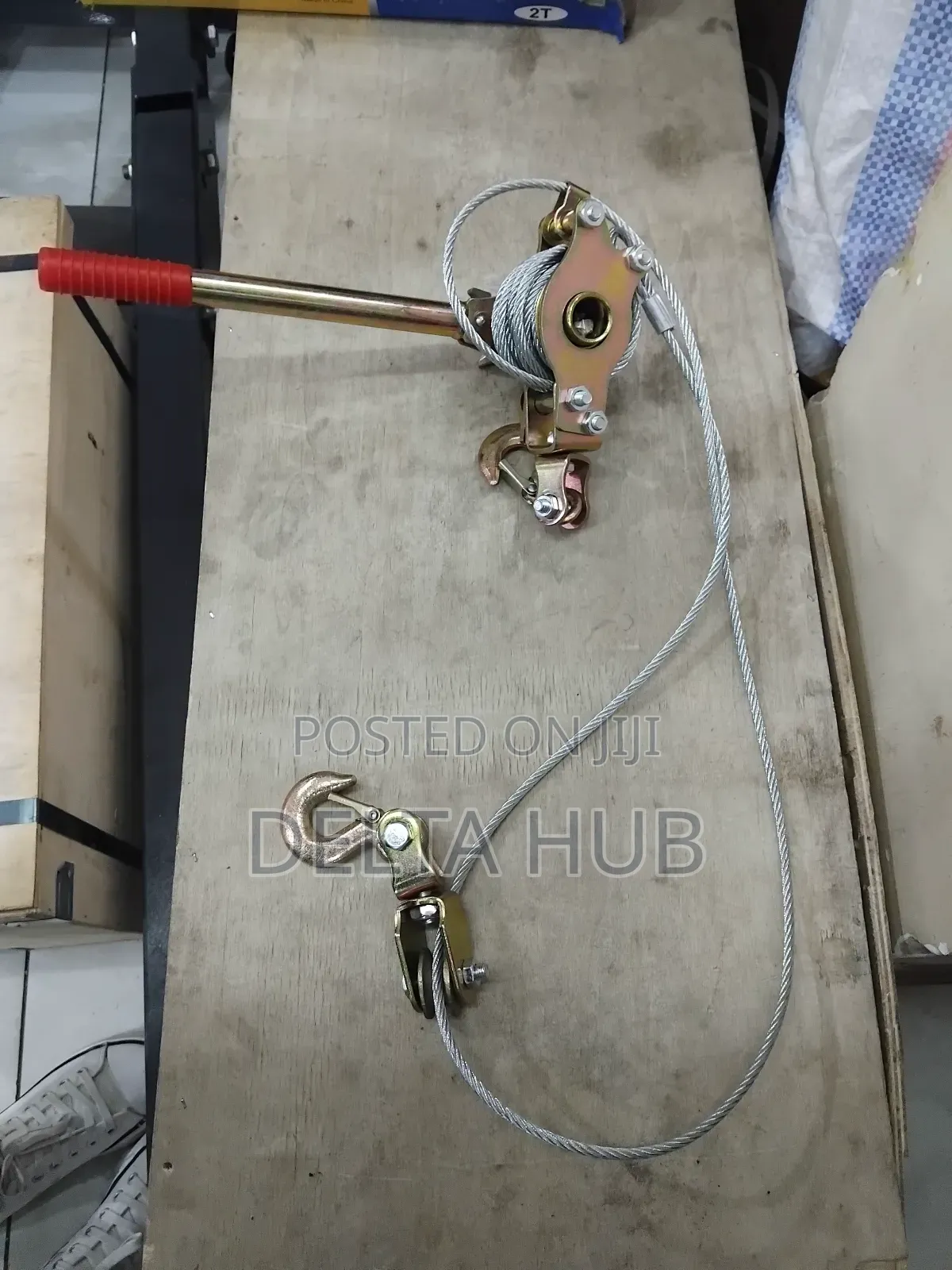 Portable Manual Come Along Cable Puller For Fencing