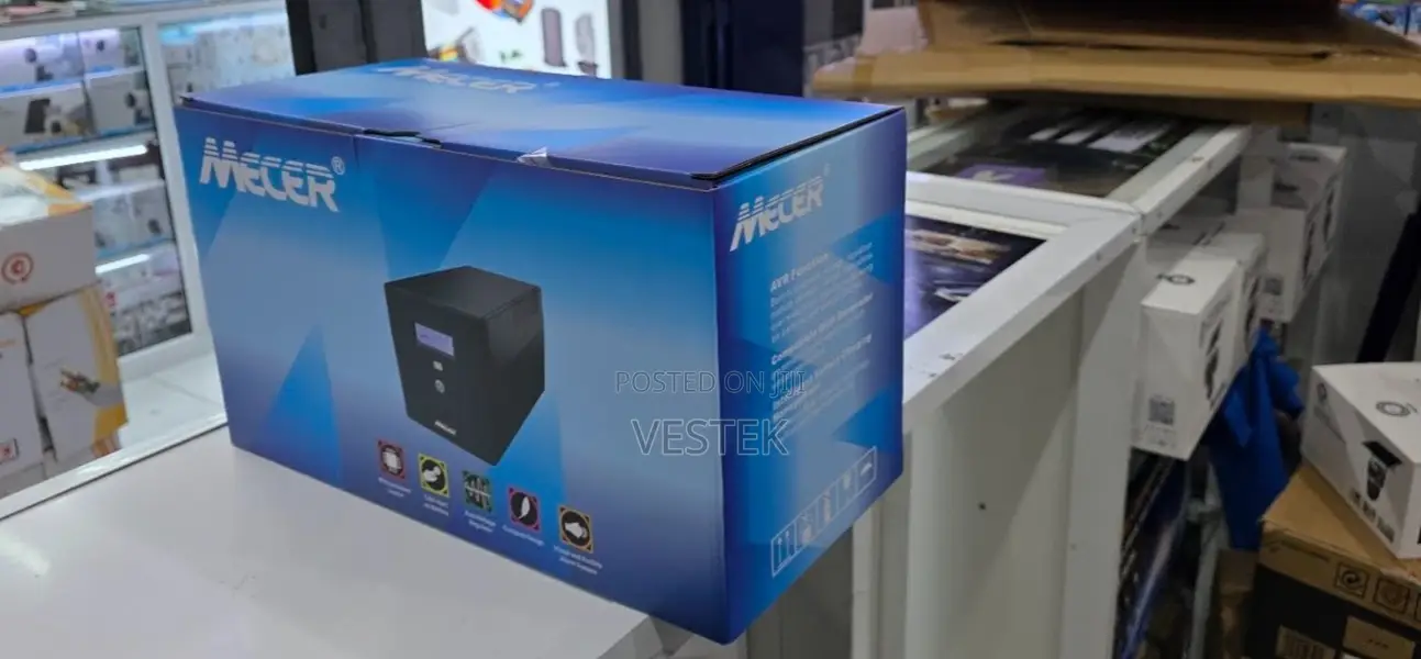 Mecer 1kva Line Interactive Ups 1000va 4ports Ups Me-1000 Vu