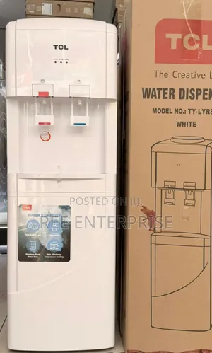 White  R801 Tcl Water Dispenser >Hot,Normal &Cold Water
>