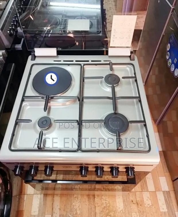 3 + 1 - Von 60*60 Standing Gas Cooker With Electric Oven + Rotisserie - main view