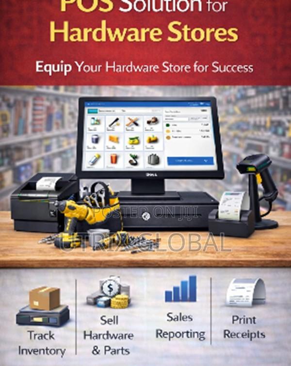 Hardware Pos System Complete Set With Inventory And Reports - main view