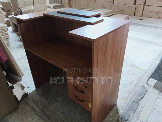 Reception Desk; 1.6m Office Front Reception Desk - thumbnail 4