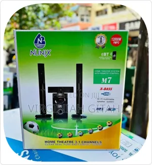 New Arrivals Nunix 3.1ch Nu- M7 Home Theater Speaker System
