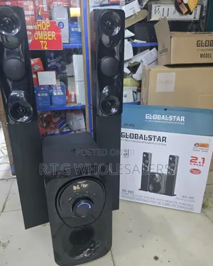 Globalstar Gs-601 Bluetooth Tallboy Subwoofer System