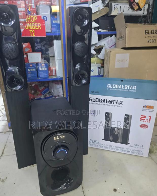 Globalstar Gs-601 Bluetooth Tallboy Subwoofer System