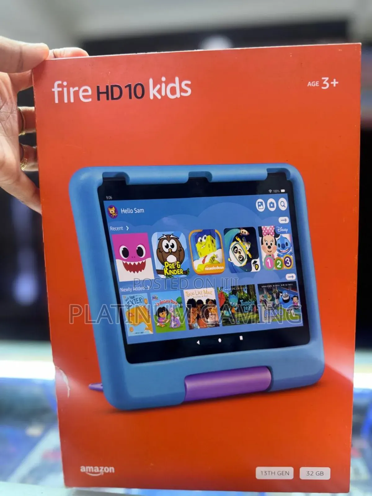 New Amazon Fire HD 10 Kids Edition 2021 32 GB Blue