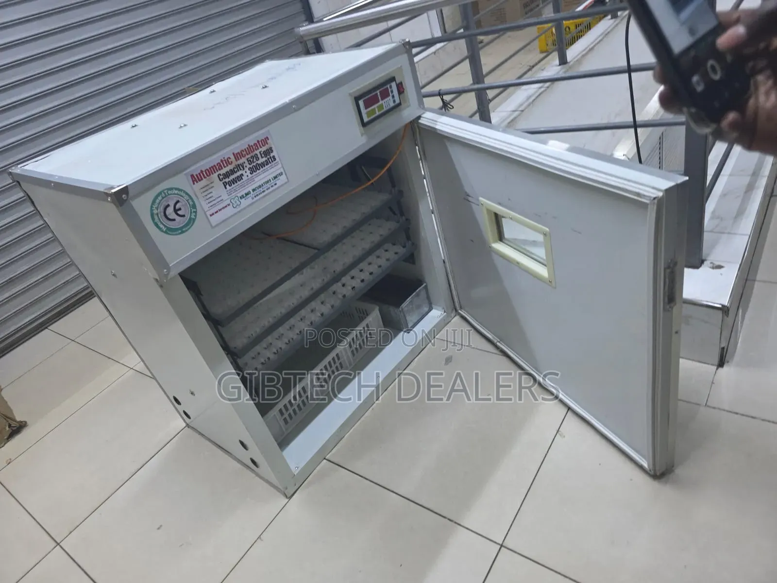 528 Eggs Large Capacity Full Automatic Electric Eggs Incubator