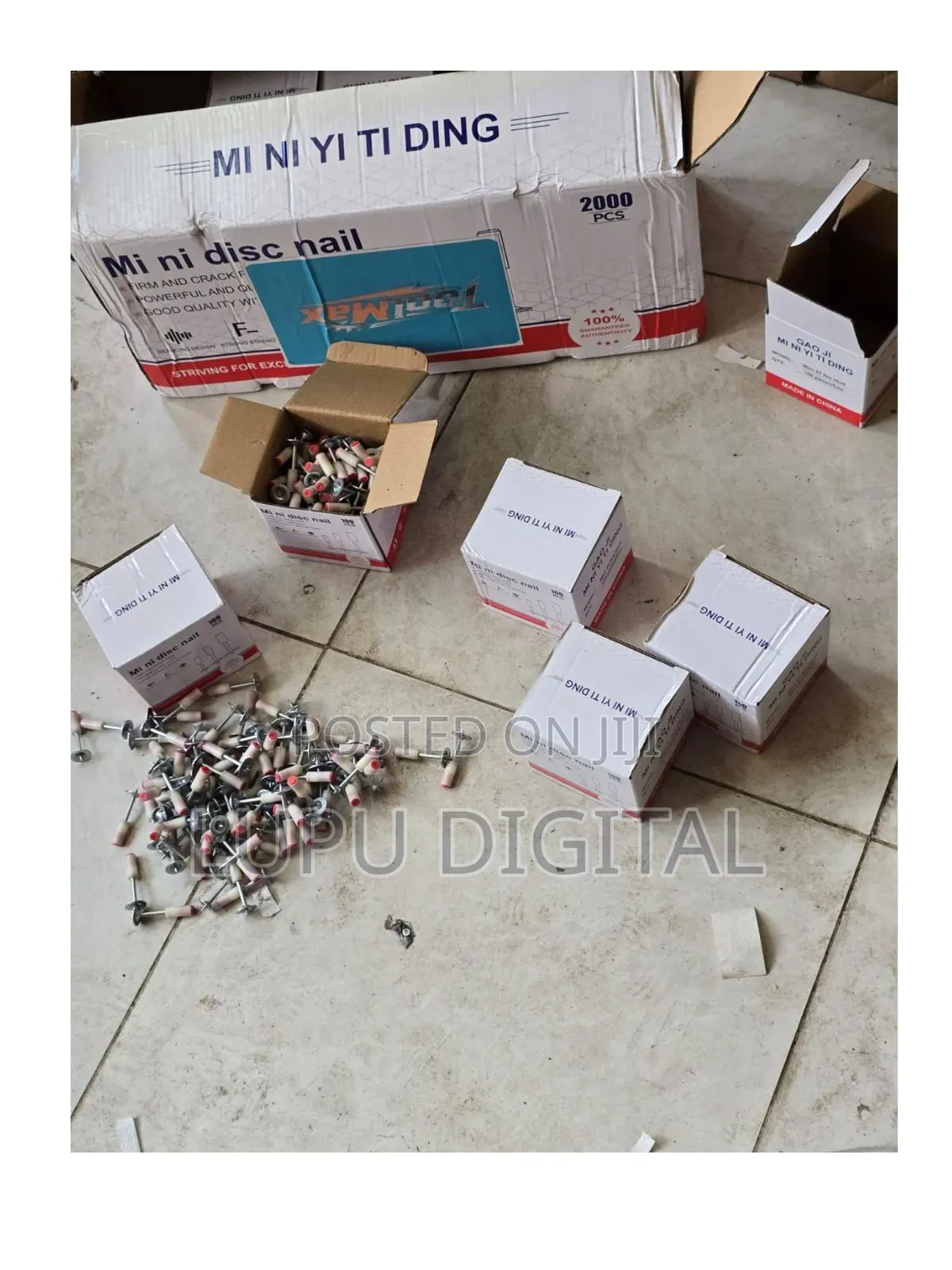 Concrete Rivet Gun Nails Now Available 100pcs Packet