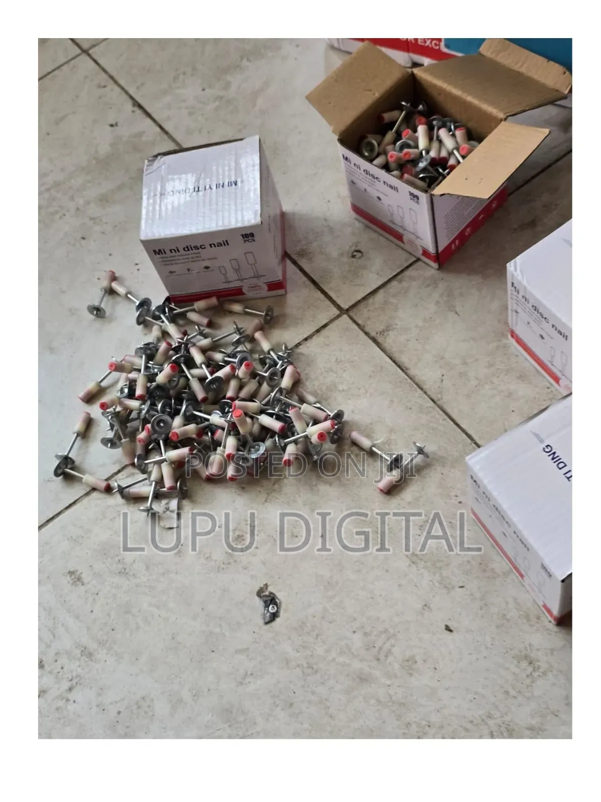Concrete Rivet Gun Nails Now Available 100pcs Packet