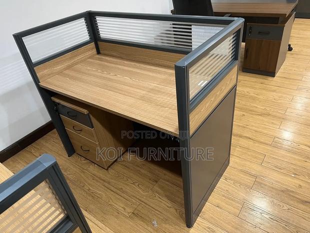 Office Workstations; One User MDF Executive Office Workstation Desk - thumbnail 6