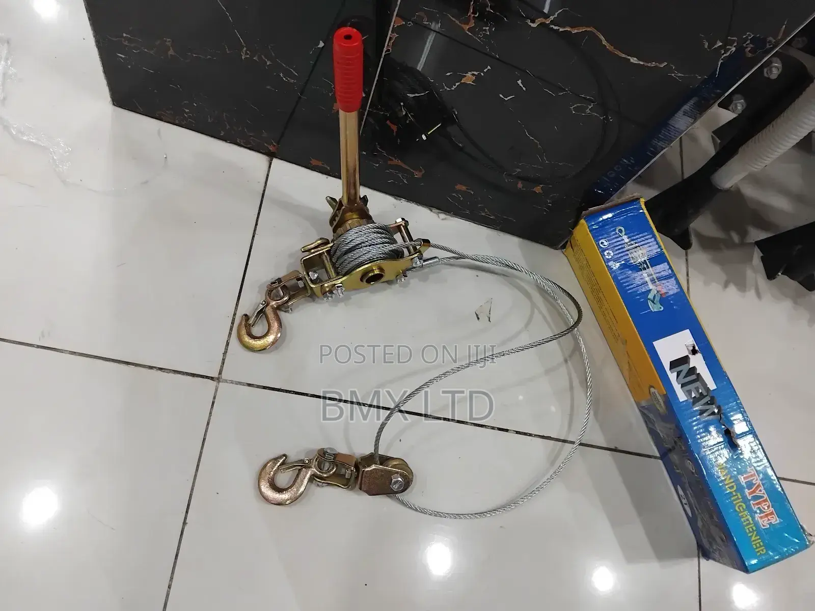 Heavy Duty Lever Action Come Along Cable Puller Steel Wire Type