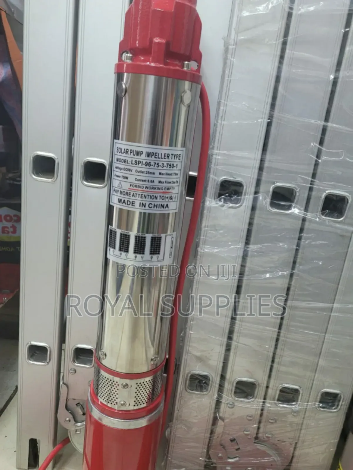 75m 750w Solar Submersible Pump