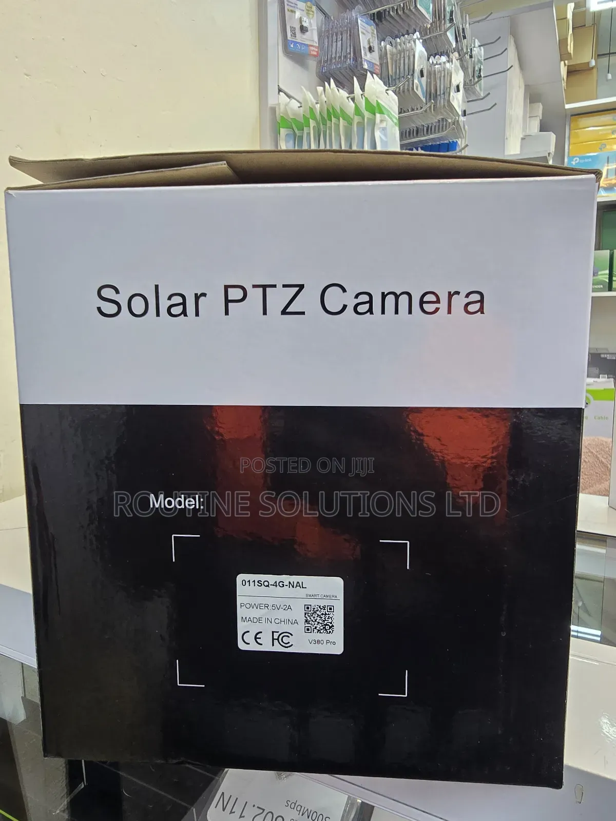 Three Lens Solar PTZ Camera 011sq - 4g -Nal