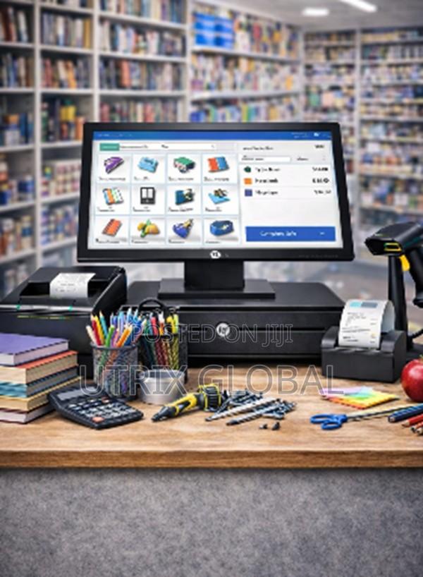 Sales And Stock Pos For Bookshop And Stationery Shop