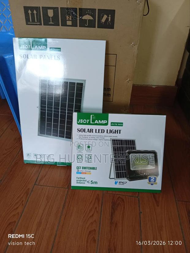 Jsot JSK 500w Solar Floodlight Kit.