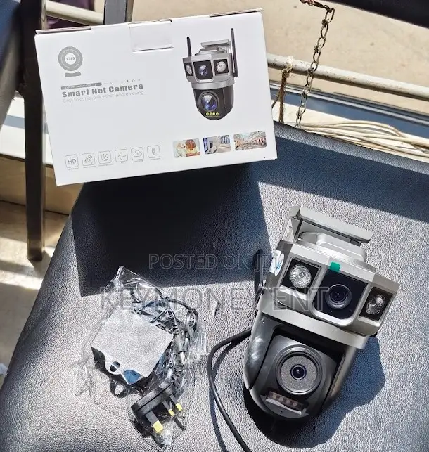 V380 4g Ac Powered PTZ Rotating Camera With Motion Track