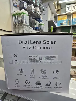 Hd 4g Dual Lens Solar PTZ Camera
