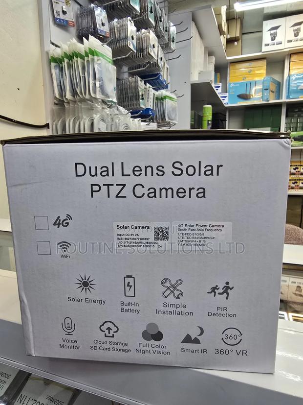 Hd 4g Dual Lens Solar PTZ Camera - thumbnail 2