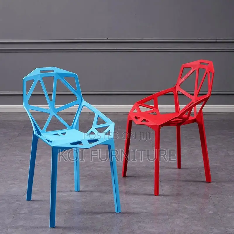 Dining Chairs; New Modern Designed Plastic Dining Webbed Chairs