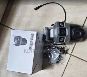 4g Simcard Dual Lens Indoor Ac Powered PTZ Camera Wit 2way Audio