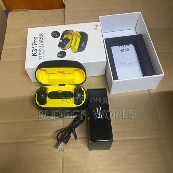 1. T68 Mini Wireless Lavalier Microphone Noise Cancelling Lapel Mic
