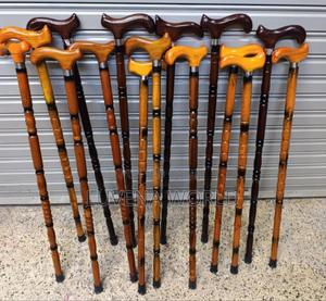 Mahogany Wooden Walking Sticks - main view