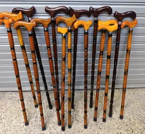 Mahogany Wooden Walking Sticks