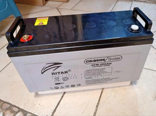 Ritar 200 Ah Free Maintenance Solar Battery - main view