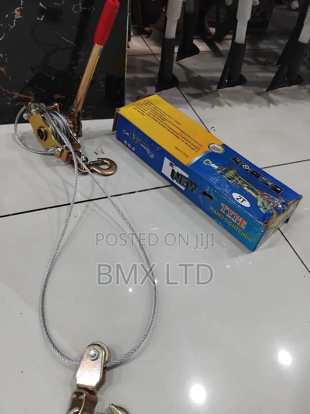Manual Steel Wire Rope Come Along Puller With Strong Grip Handle