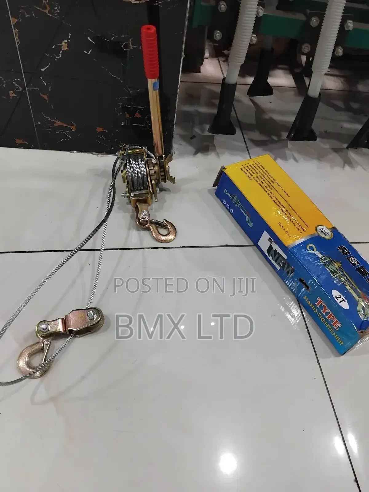 Heavy Duty Portable Come Along Puller for Emergency Recovery