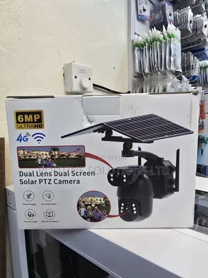 6mp 4g Dual Lens Dual Screen Solar PTZ Camera