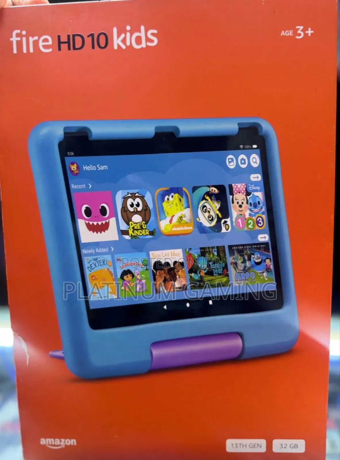 New Amazon Fire HD 10 Kids Edition 2021 32 GB Blue