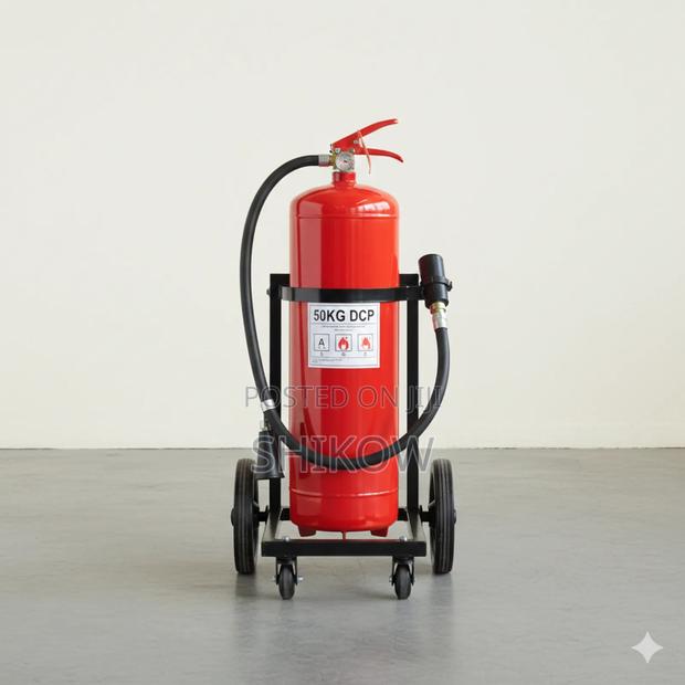 50kg DCP Trolley Fire Extinguisher
