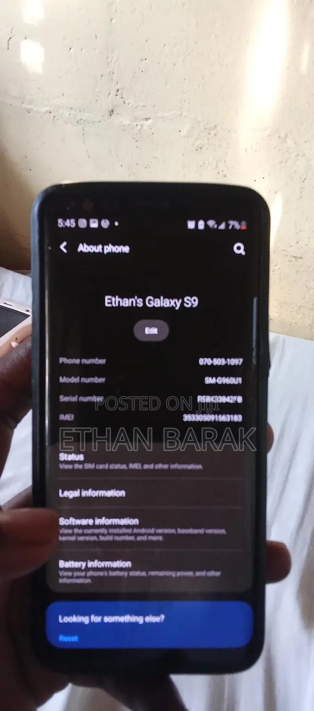 Samsung Galaxy S9 64 GB Blue - thumbnail 3