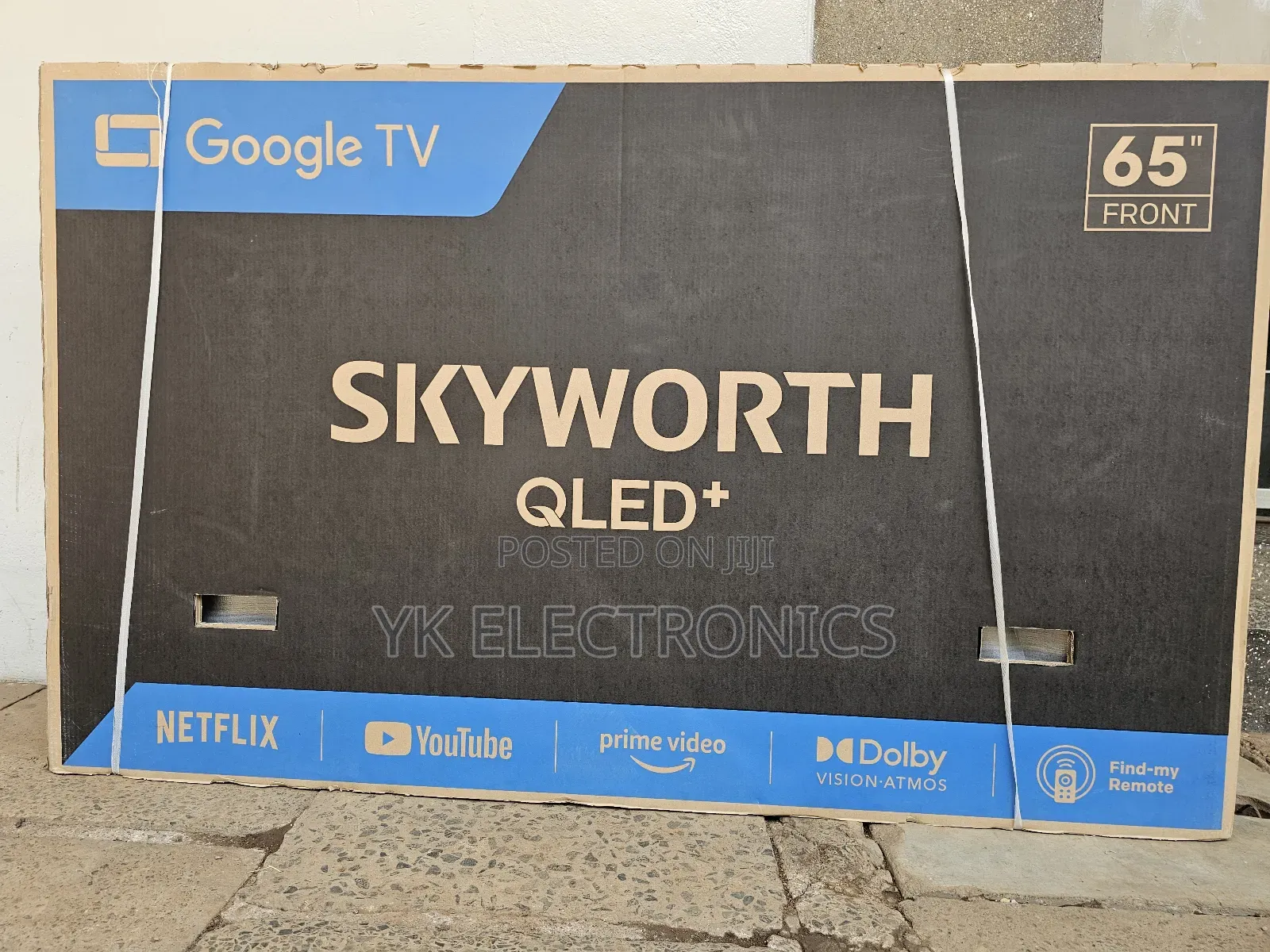 Skyworth 65q6500 65-Inch Qled Smart TV Uhd Google TV Frameless
