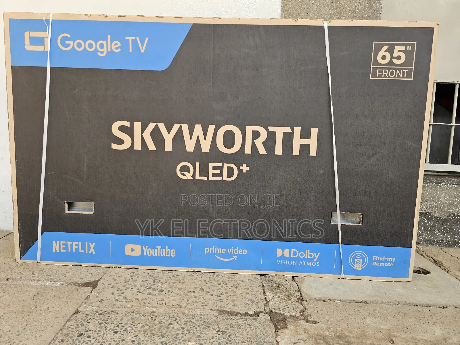 Skyworth 65q6500 65-Inch Qled Smart TV Uhd Google TV Frameless