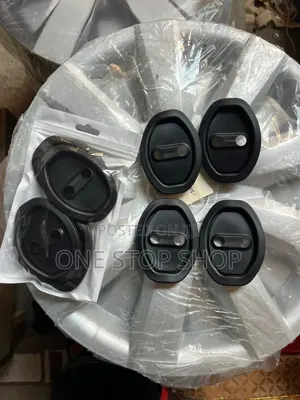 4pcs Black Door Shock Absorbers Compatible With All Car Models