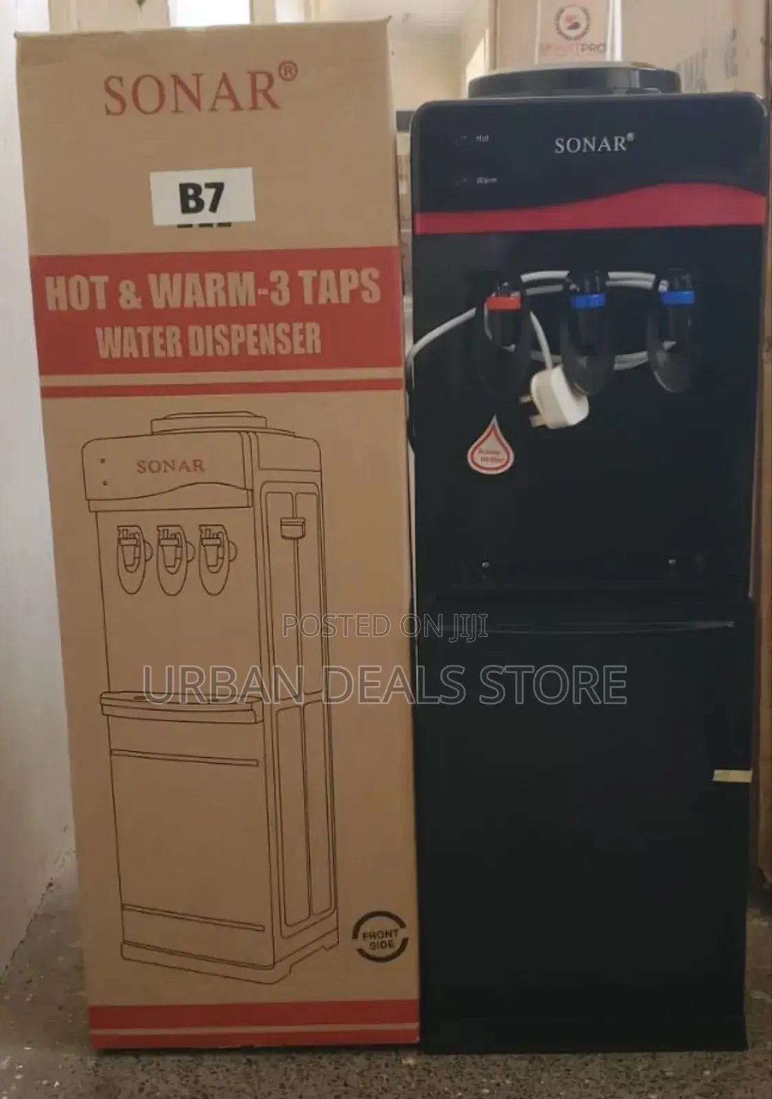 Hot and Warm Sonar B7 Standing Dispenser