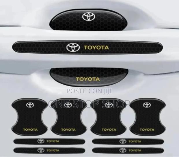 Toyota Black Door Handles Scratch Guards