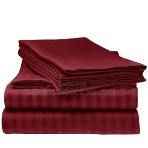 Coloured Luxury Cotton Stripped Bedsheets - thumbnail 2