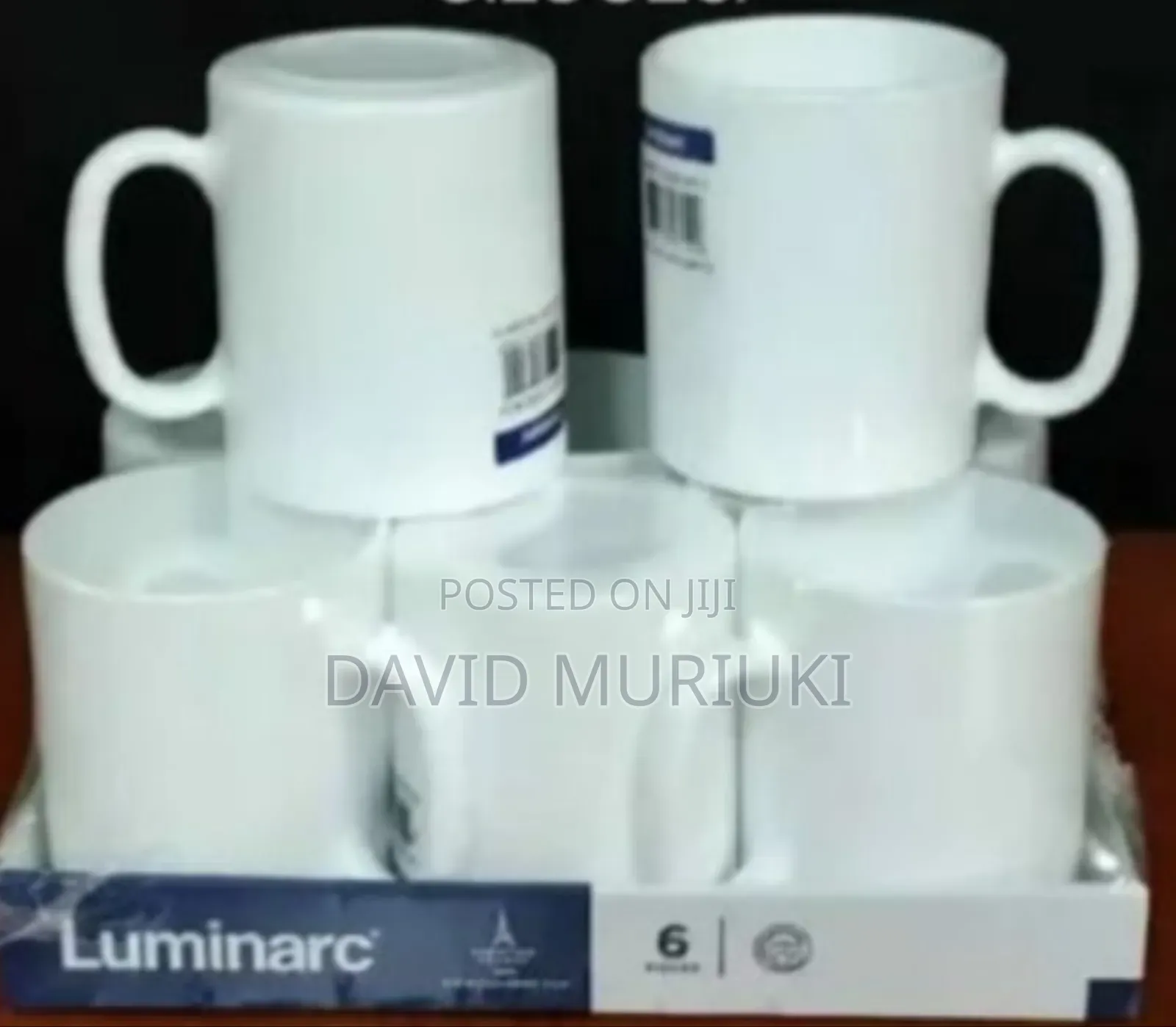 Set of 6 Luminarc Essence Cup