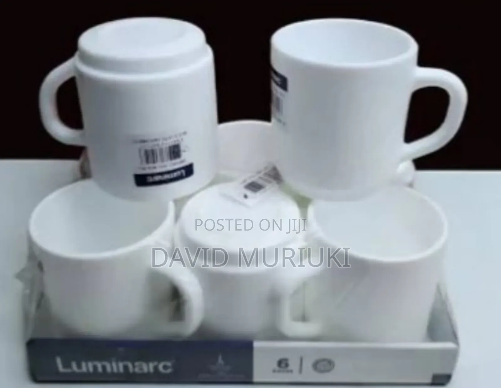 Set of 6 Luminarc 29cl Cups