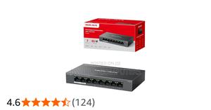 Mercusys Ms108gp | 8-Port Gigabit Desktop Switch With 7-Port Poe+ - thumbnail 2