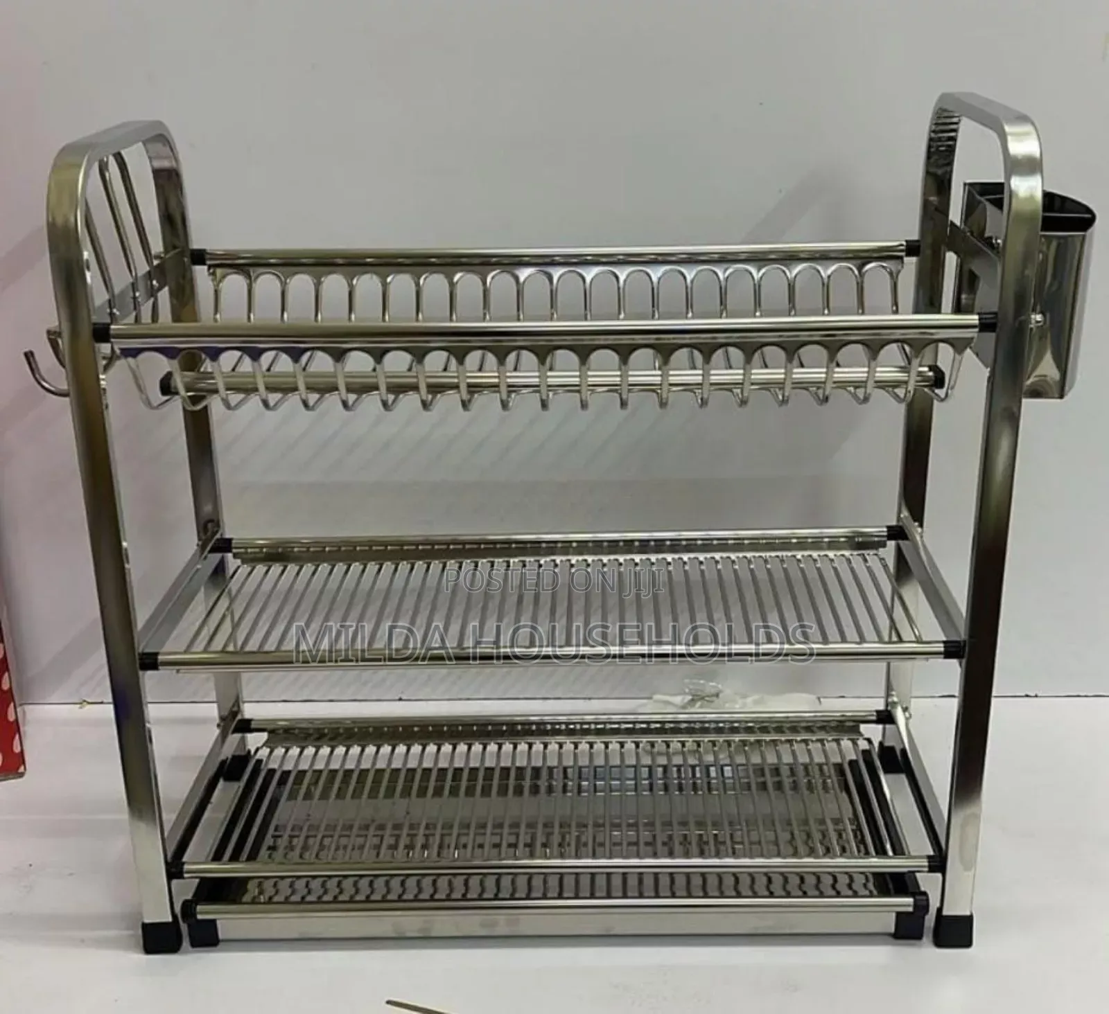 Heavy Duty Kitchen 3 Tier Dish Rack Available.