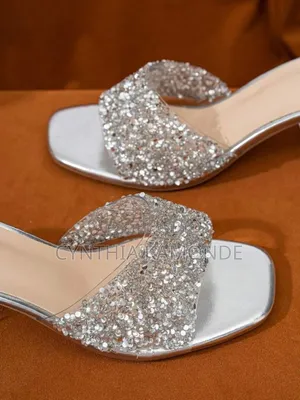 Transparent Pyramid Clear Heels
