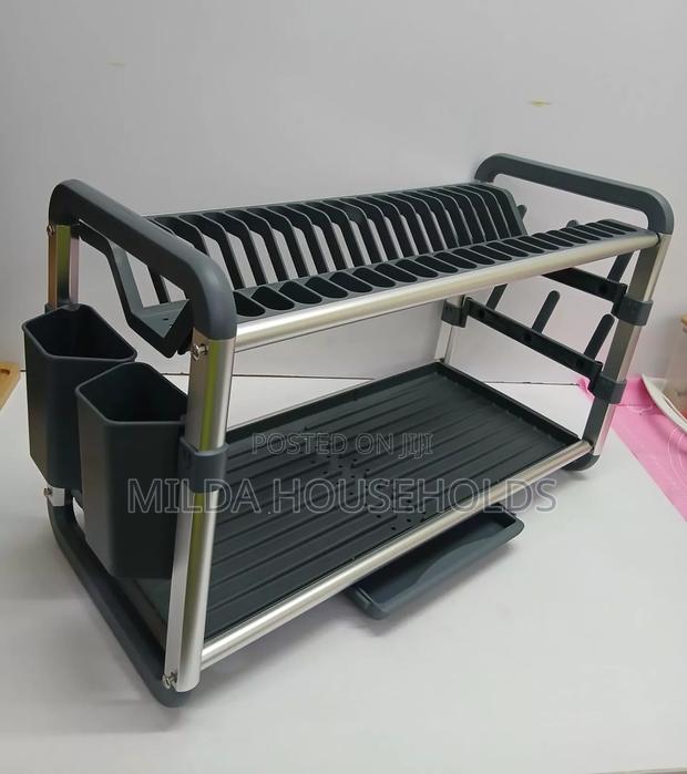 High Quality Aluminum+ Plastic Dish Rack Now Available.