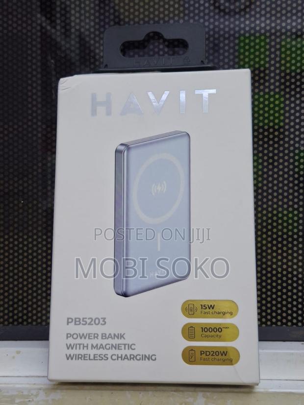 Havit Magsafe Wireless Charging Powerbank 10000mah Pb5203