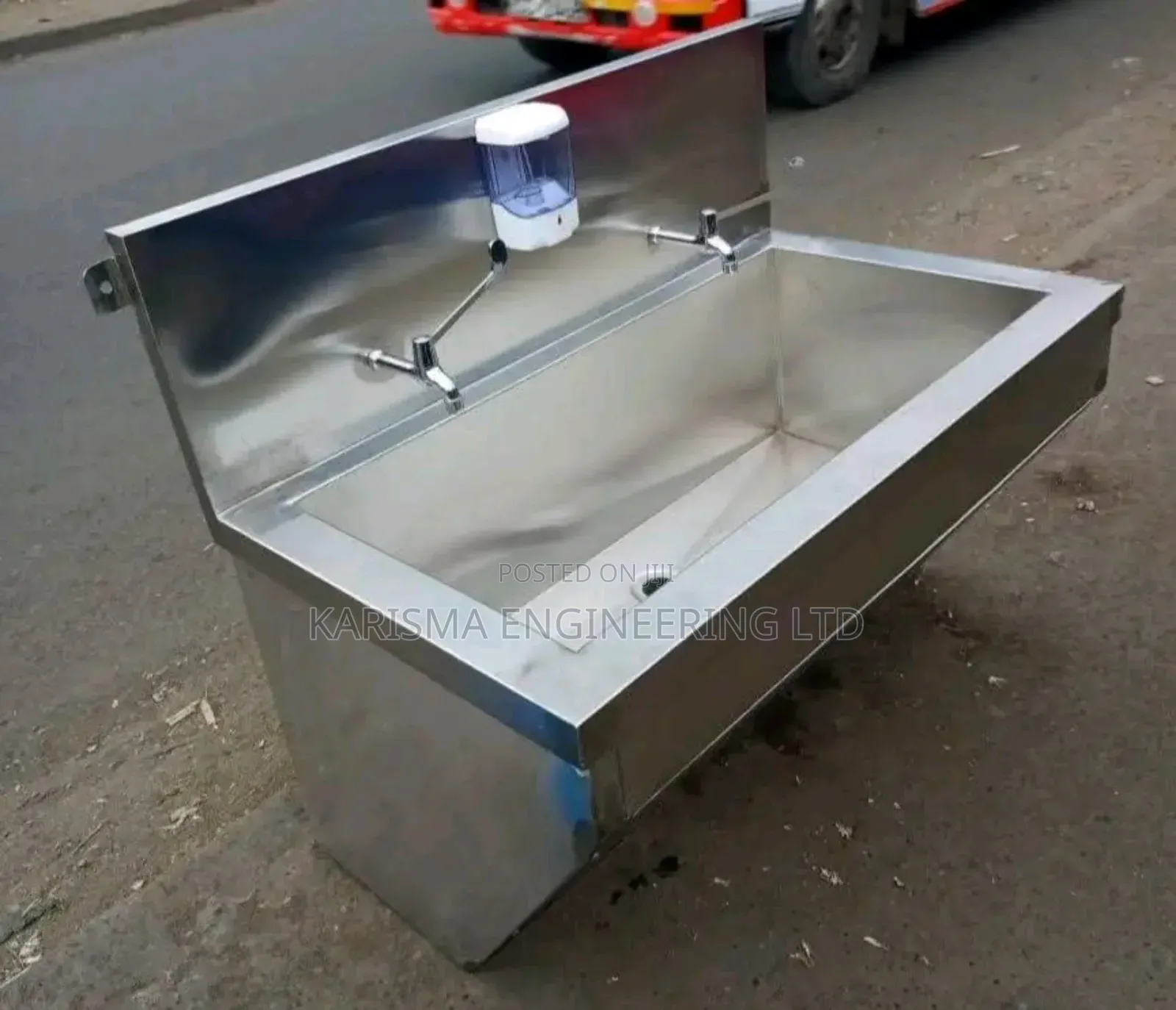 Stainless Steel Surgical Scrub Sink