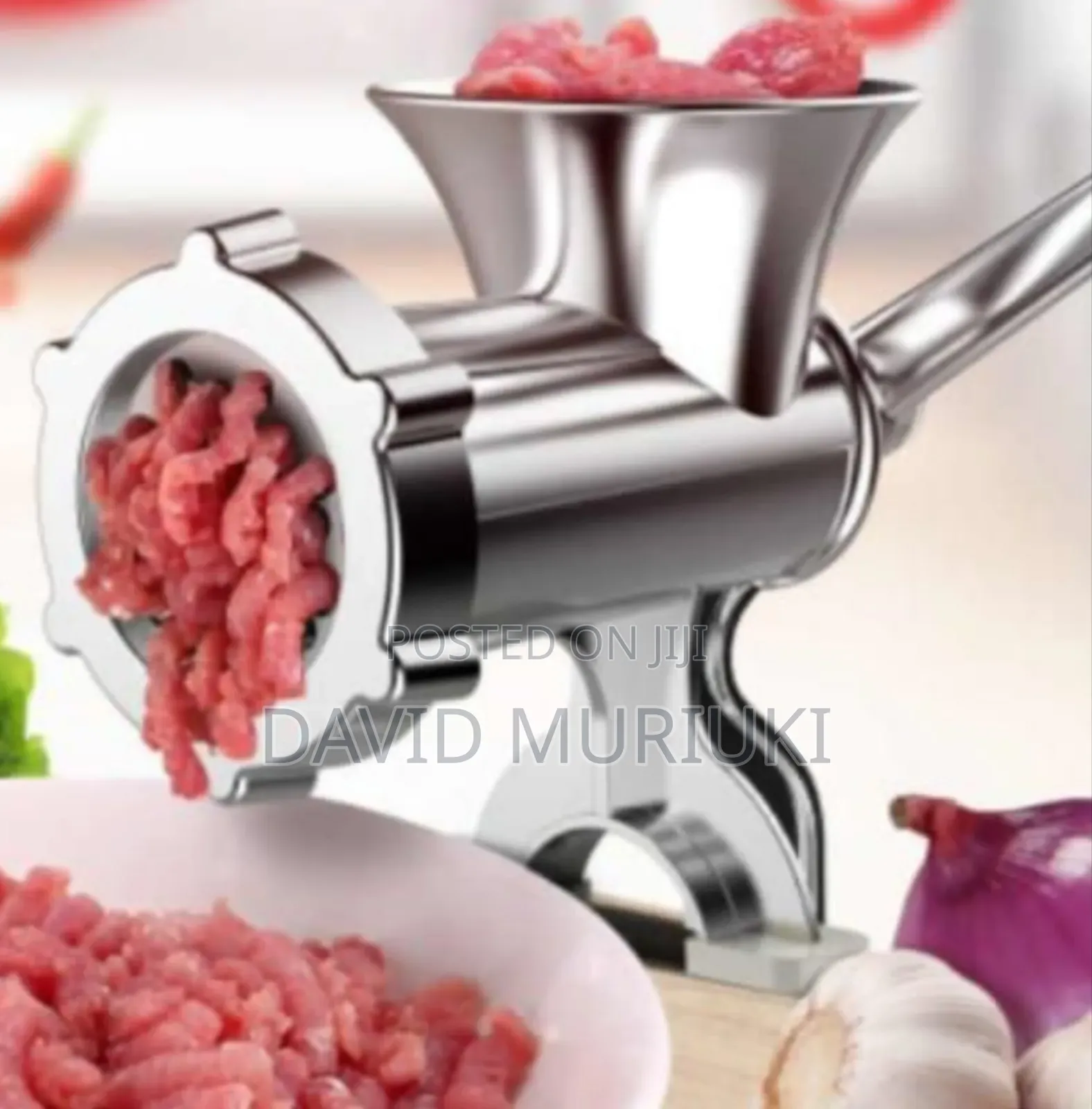 12 Inch Alloy Meat Mincer/Grinder.