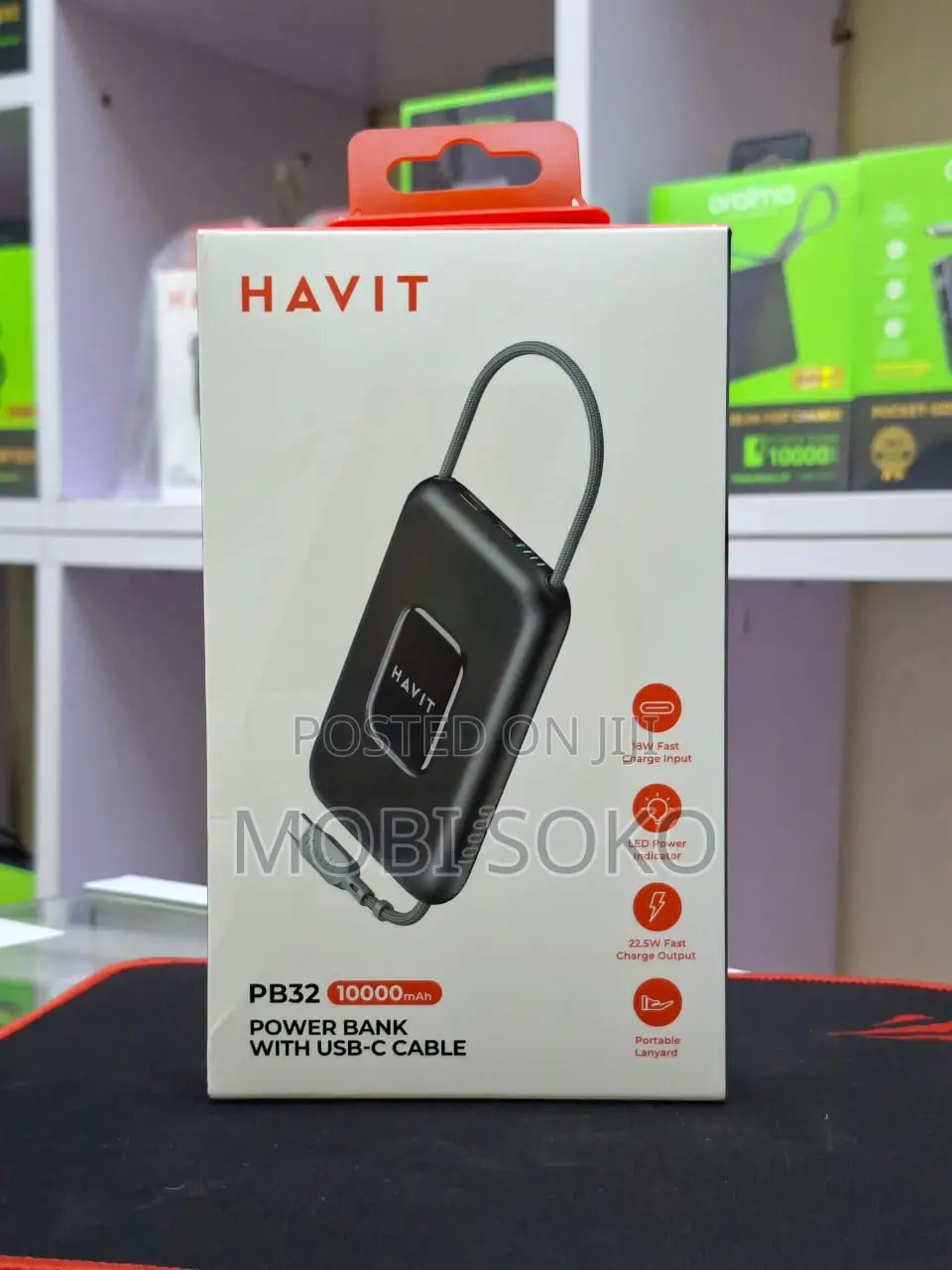 Havit Pb32 10000mah Fast Charging Power Bank
